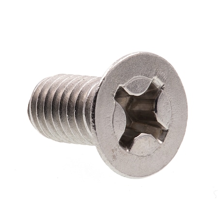 Prime-Line Machine Screw, Metric, Flat Head, Phillip Drive M6-1.0 X 12MM A2-70 Stainless Steel 10PK 9121514